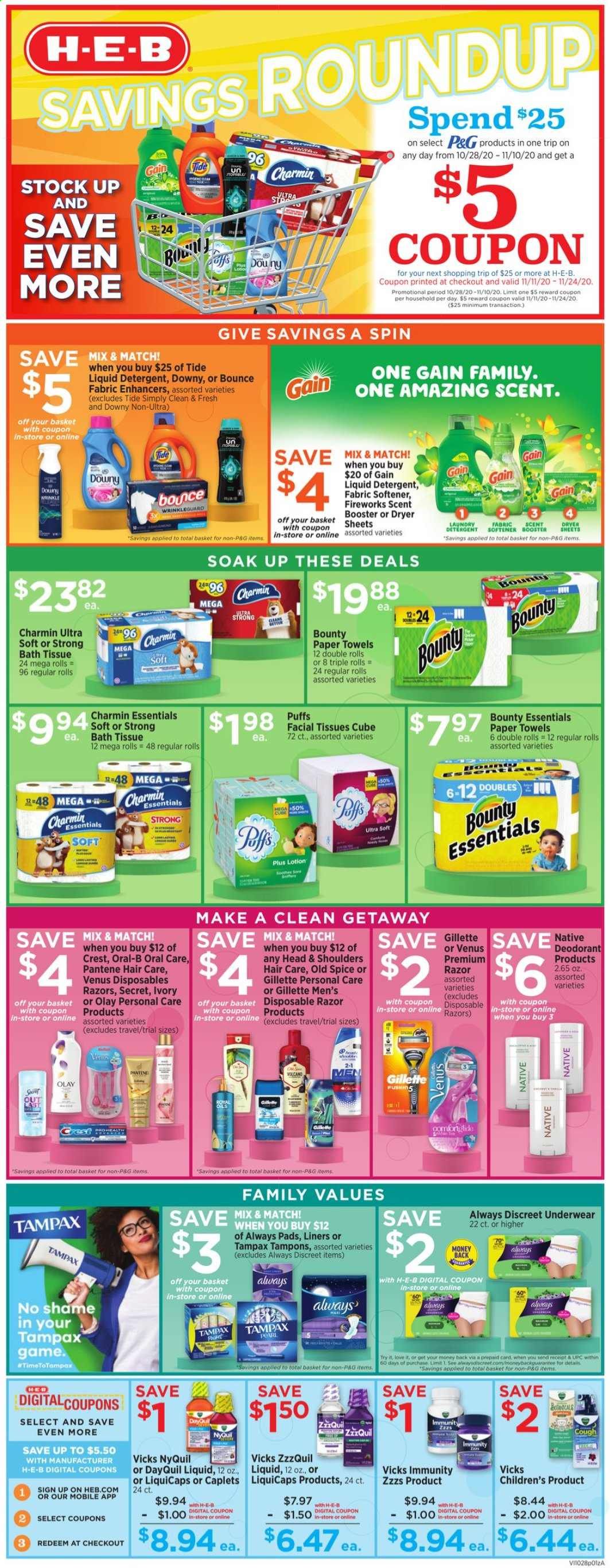 H-E-B (TX) Weekly Ad Flyer October 28 to November 3