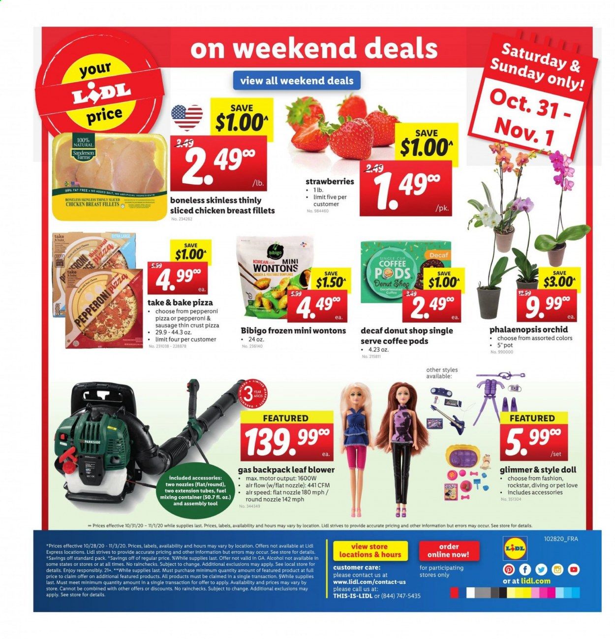 Lidl Weekly Ad Flyer October 28 to November 3