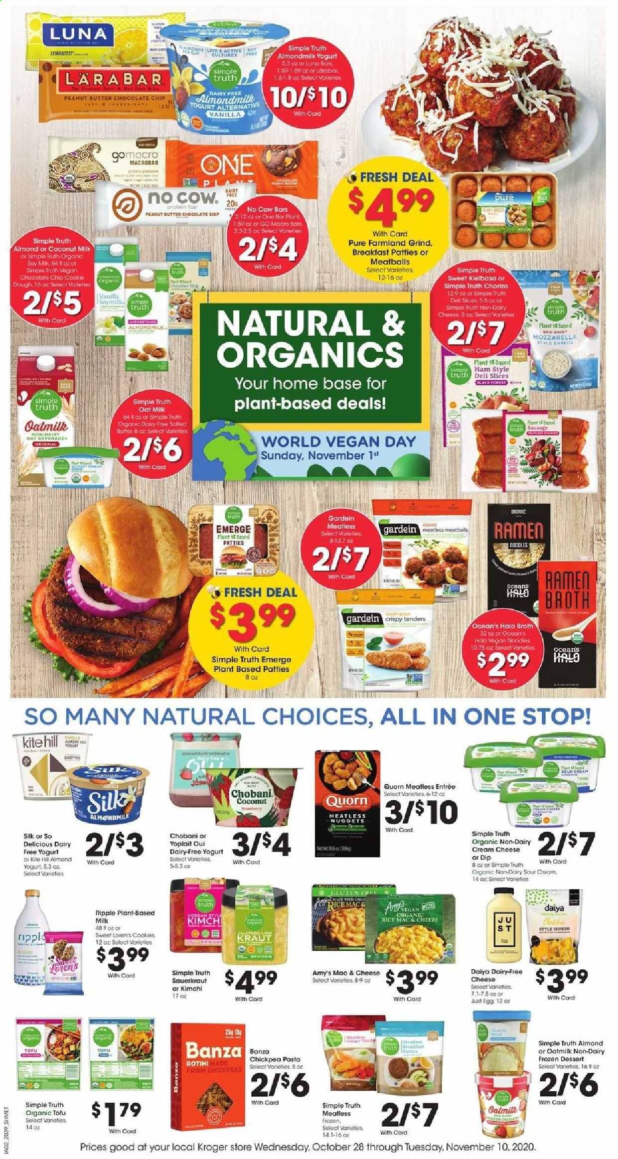 Kroger (GA, IL, LA, MI, OK, SC, TN, TX, VA) Weekly Ad Flyer October 28 to November 10