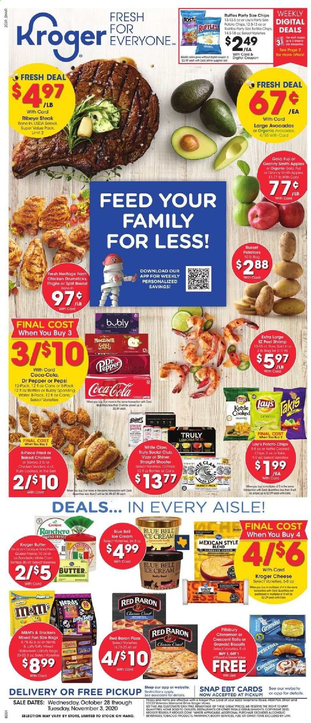 Kroger Weekly Ad Flyer October 28 to November 3