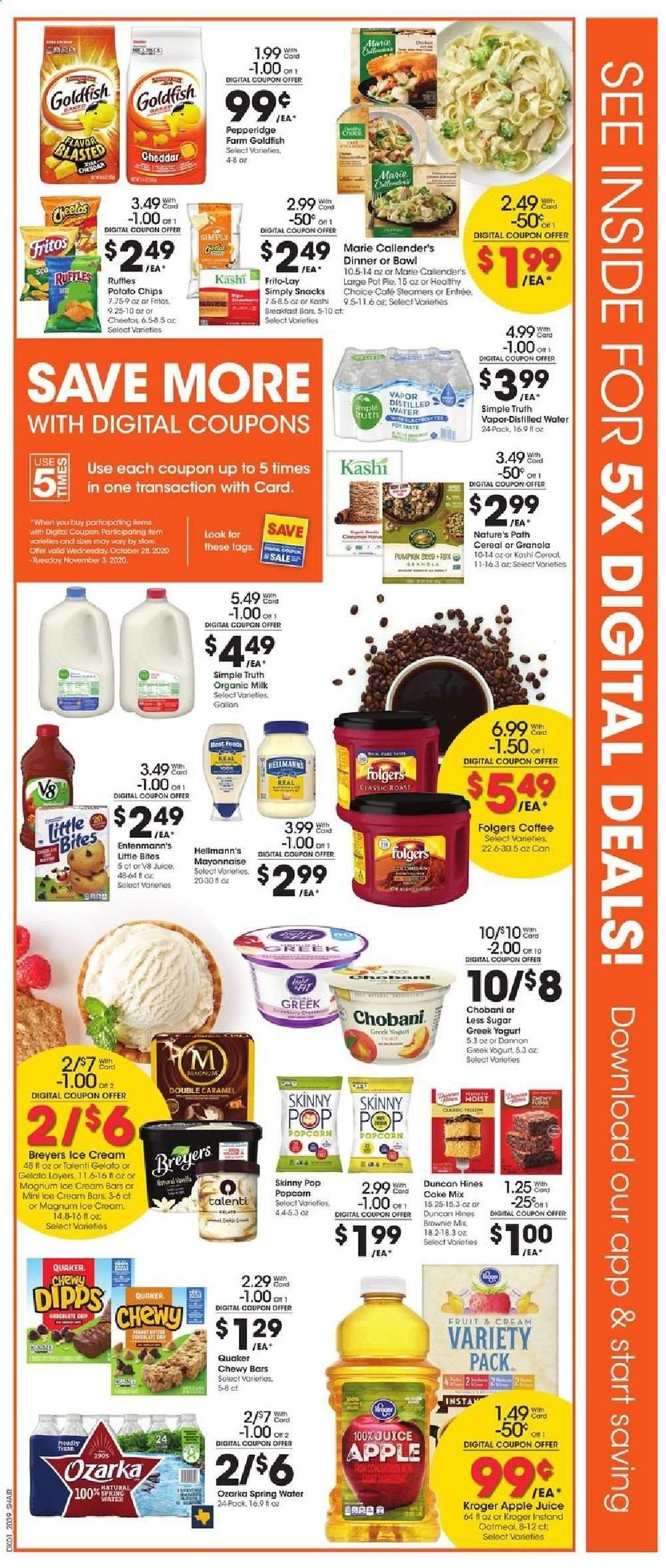 Kroger Weekly Ad Flyer October 28 to November 3