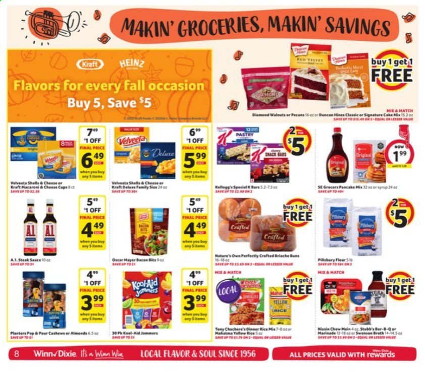 Winn Dixie (AL, FL, GA, LA, MS) Weekly Ad Flyer October 28 to November 3