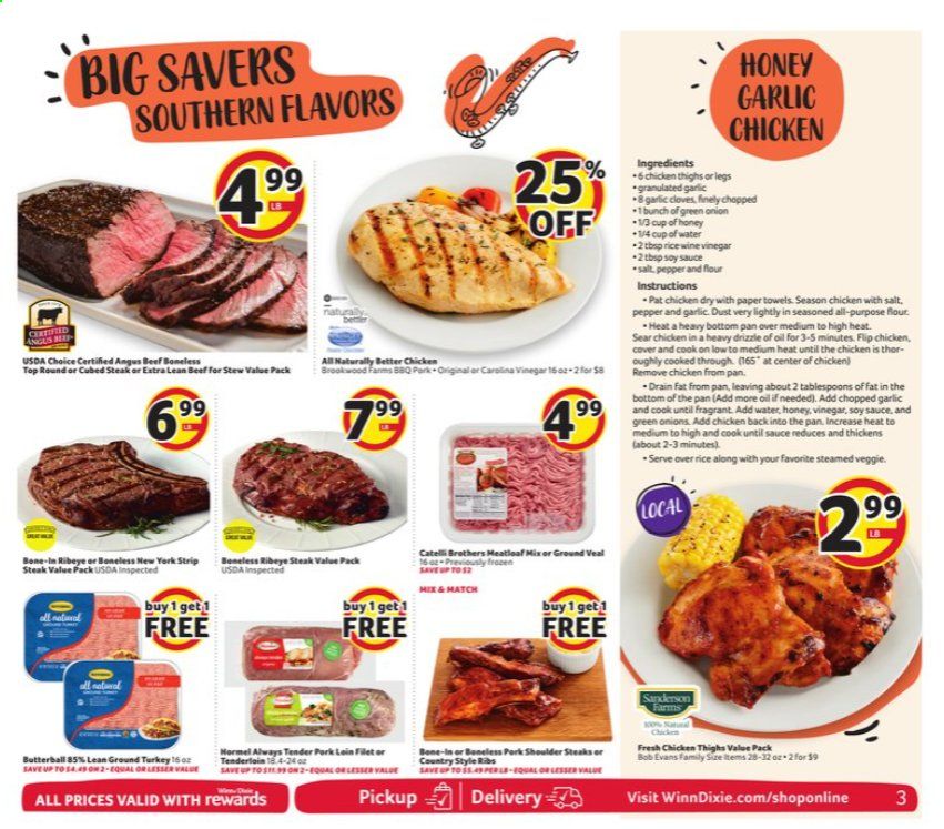 Winn Dixie (AL, FL, GA, LA, MS) Weekly Ad Flyer October 28 to November 3