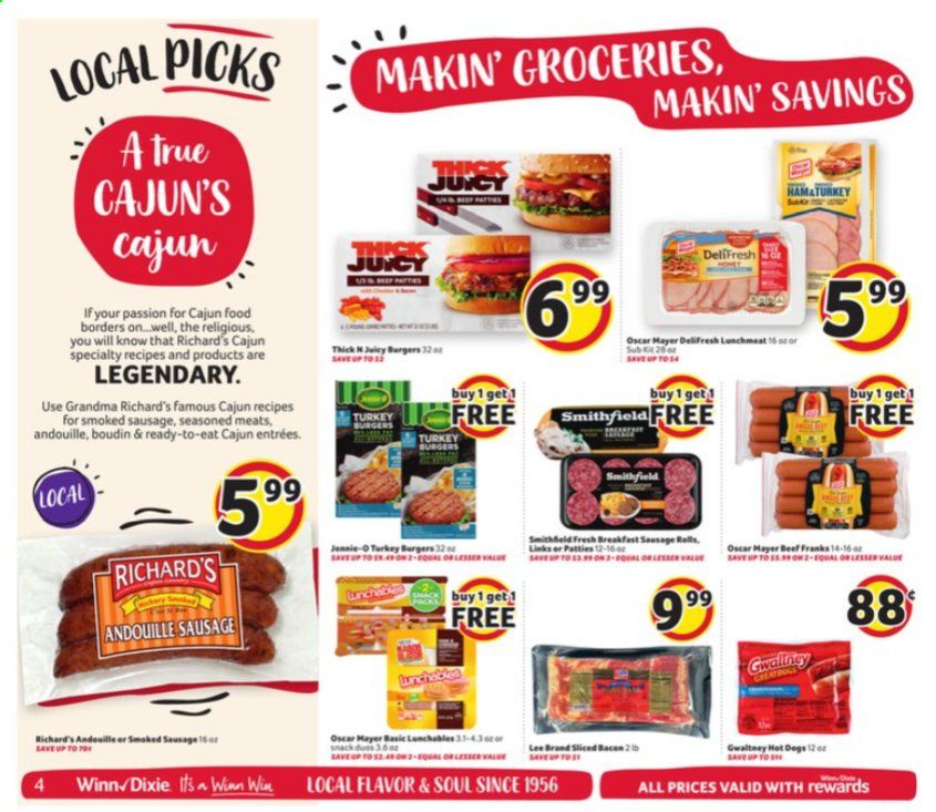 Winn Dixie (AL, FL, GA, LA, MS) Weekly Ad Flyer October 28 to November 3