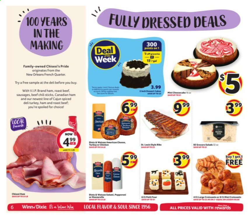 Winn Dixie (AL, FL, GA, LA, MS) Weekly Ad Flyer October 28 to November 3