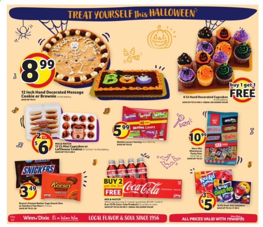 Winn Dixie (AL, FL, GA, LA, MS) Weekly Ad Flyer October 28 to November 3