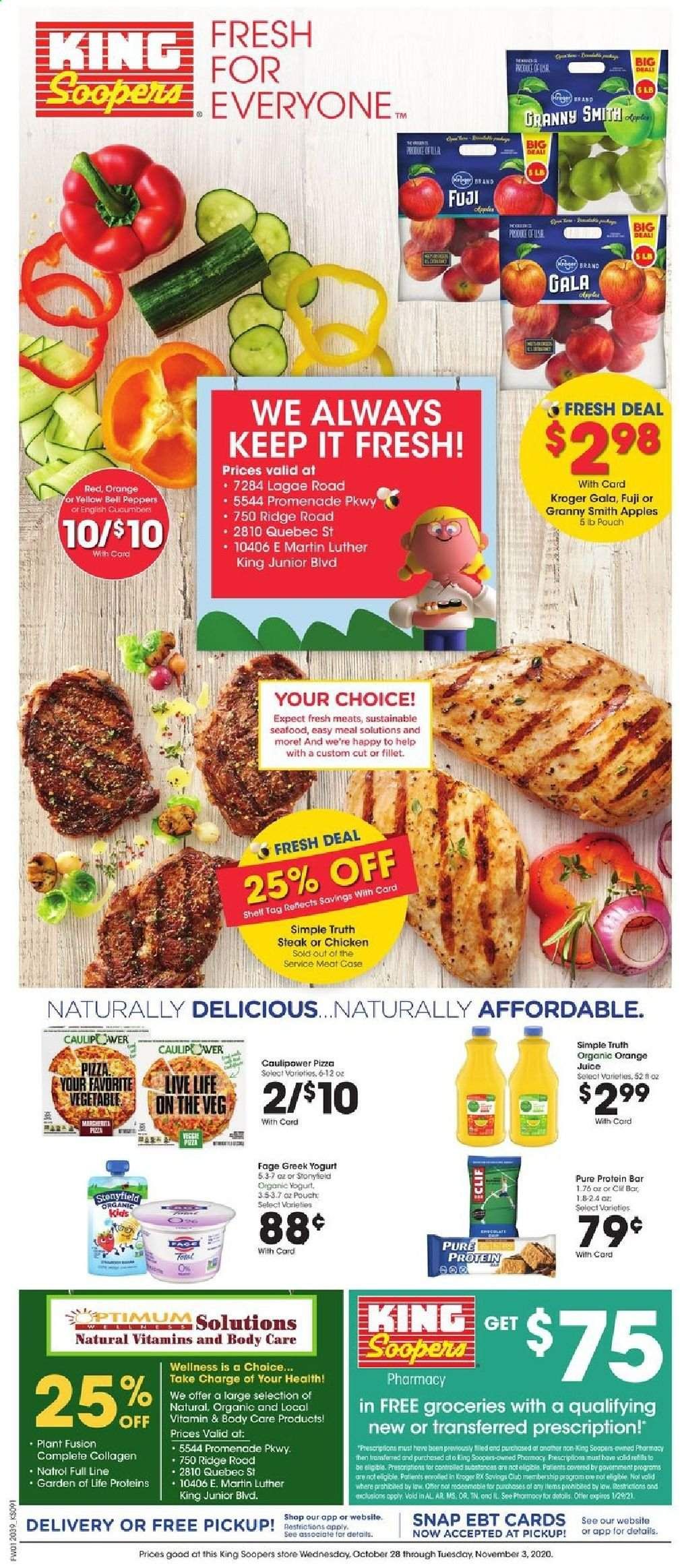 King Soopers (CO, WY) Weekly Ad Flyer October 28 to November 3