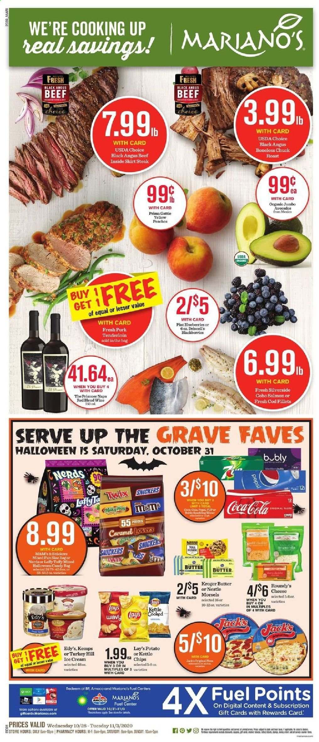 Mariano’s Weekly Ad Flyer October 28 to November 3