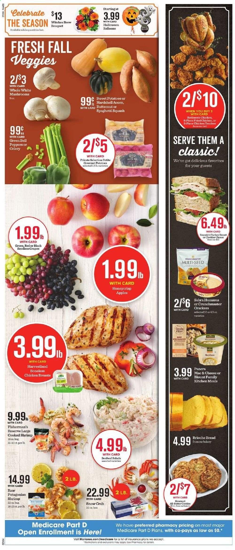 Mariano’s Weekly Ad Flyer October 28 to November 3