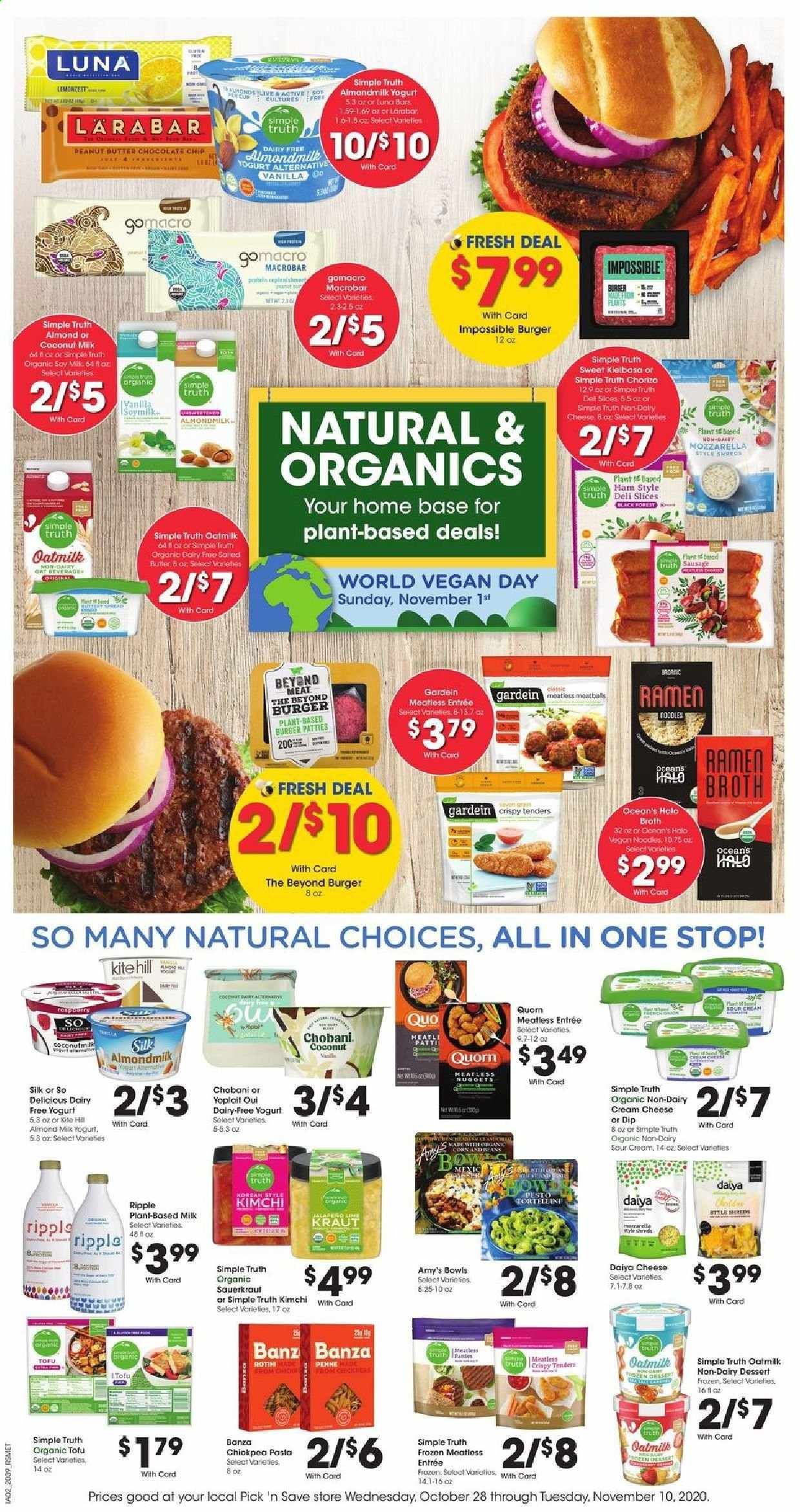 Pick ‘n Save Weekly Ad Flyer October 28 to November 10