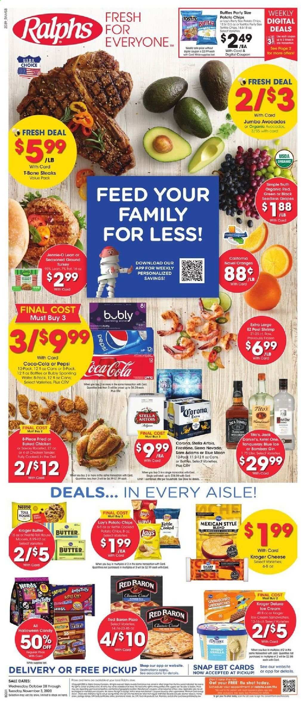 Ralphs (DC, DE, FL, GA, MD, NC, SC, VA) Weekly Ad Flyer October 28 to November 3