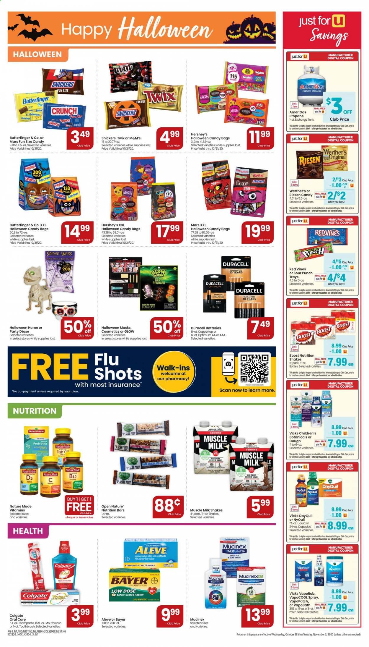 Safeway Weekly Ad Flyer October 28 to November 3