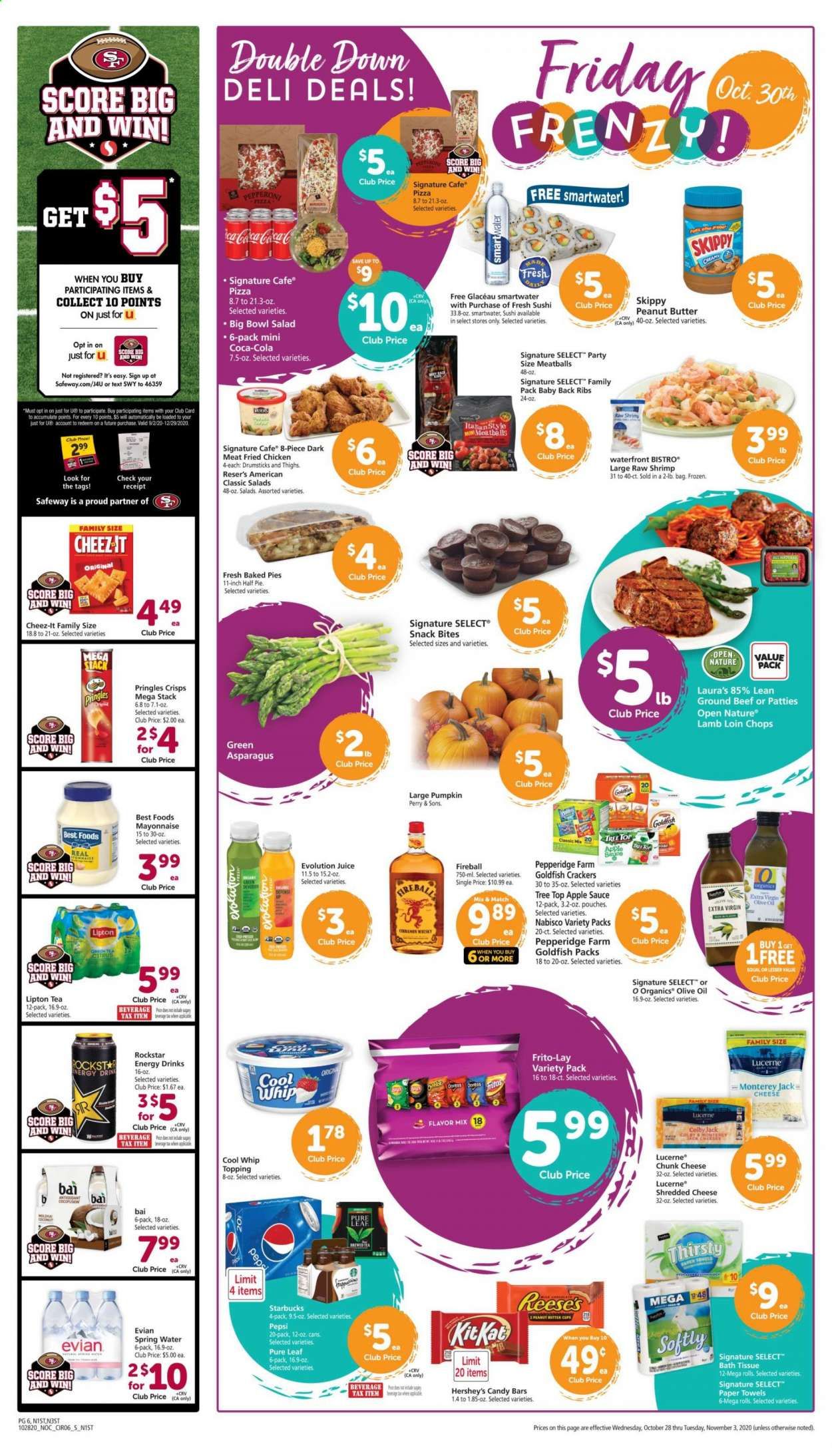 Safeway Weekly Ad Flyer October 28 to November 3