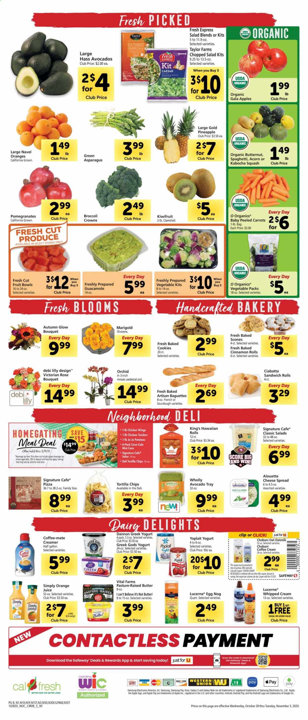 Safeway Weekly Ad Flyer October 28 to November 3