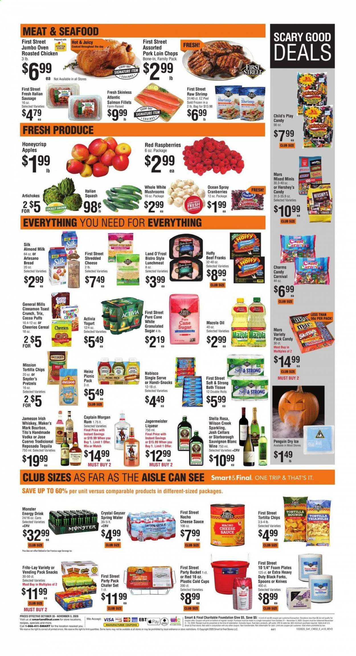 Smart & Final (AZ, CA, NV) Weekly Ad Flyer October 28 to November 3