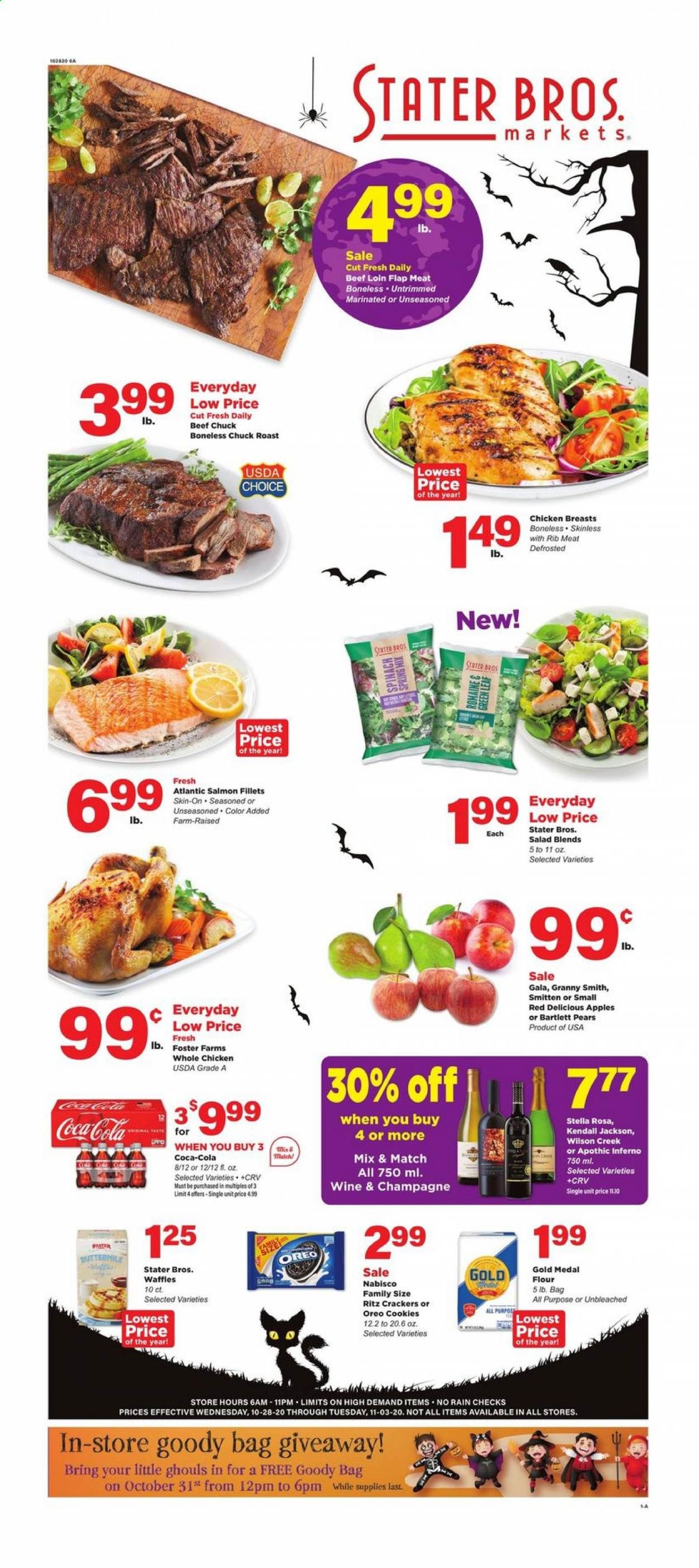 Stater Bros. Weekly Ad Flyer October 28 to November 3