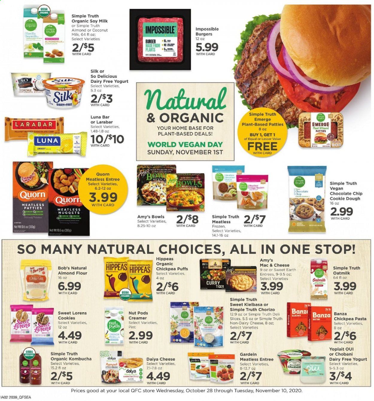 QFC Weekly Ad Flyer October 28 to November 10