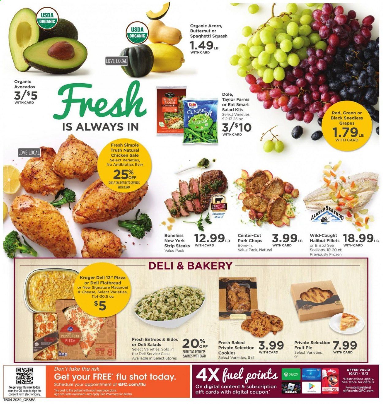QFC Weekly Ad Flyer October 28 to November 3