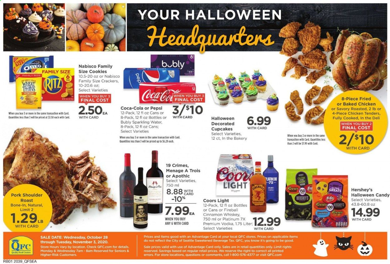 QFC Weekly Ad Flyer October 28 to November 3