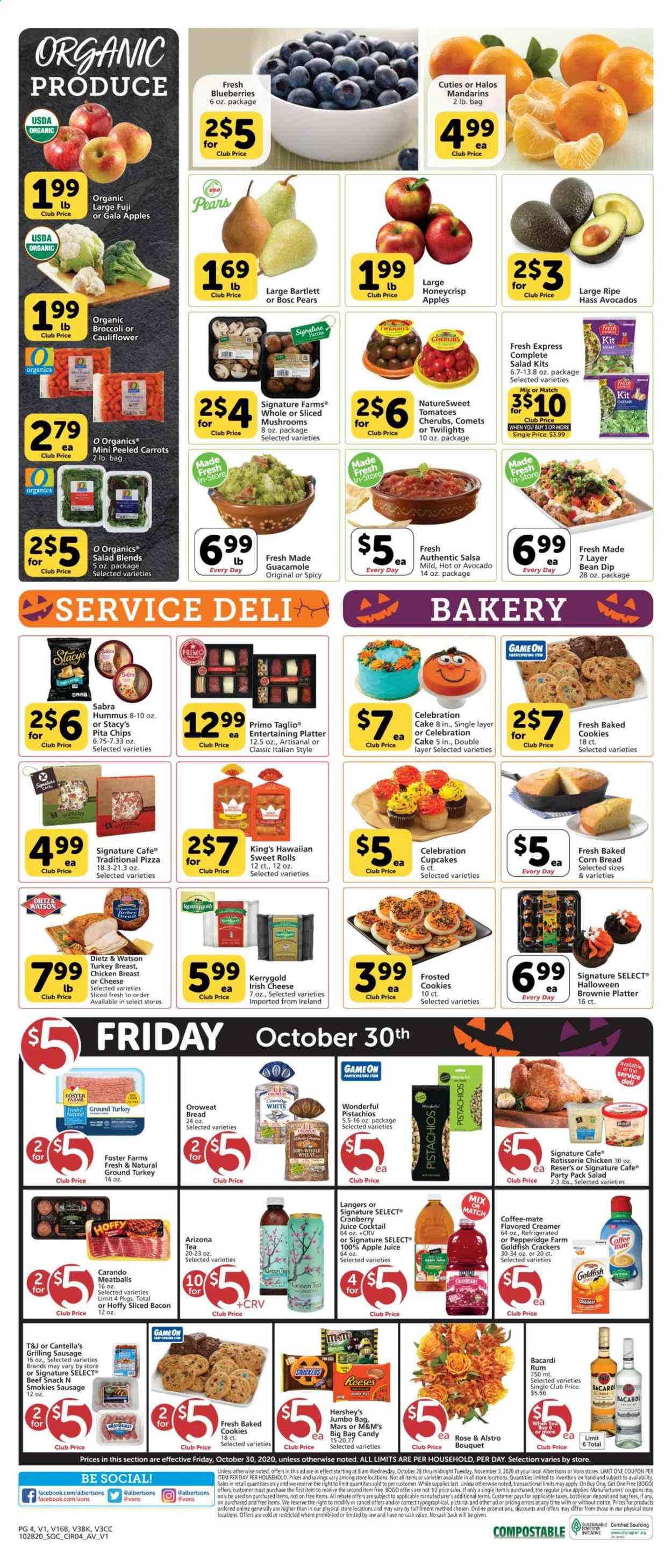 Vons (CA, NV) Weekly Ad Flyer October 28 to November 3
