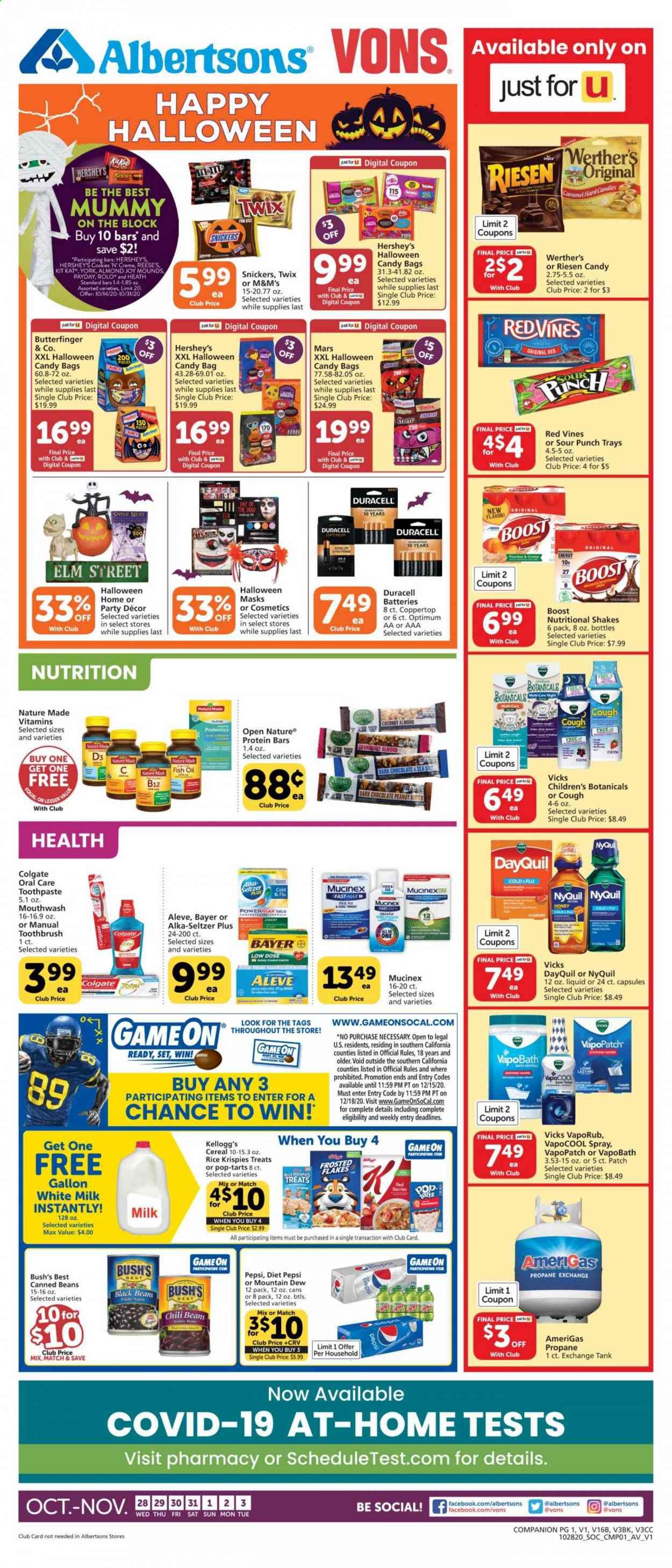 Vons (CA, NV) Weekly Ad Flyer October 28 to November 3