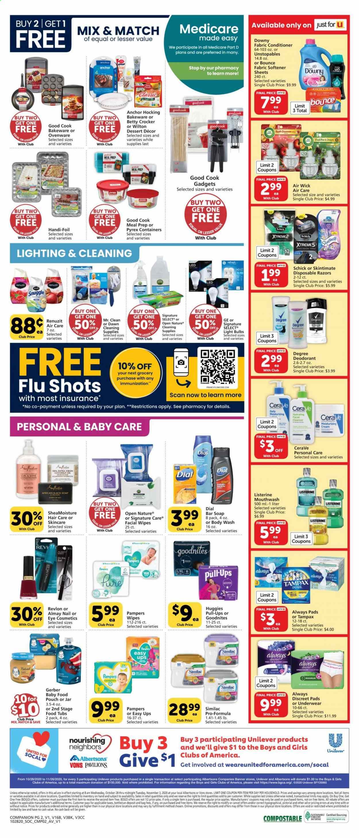 Vons (CA, NV) Weekly Ad Flyer October 28 to November 3