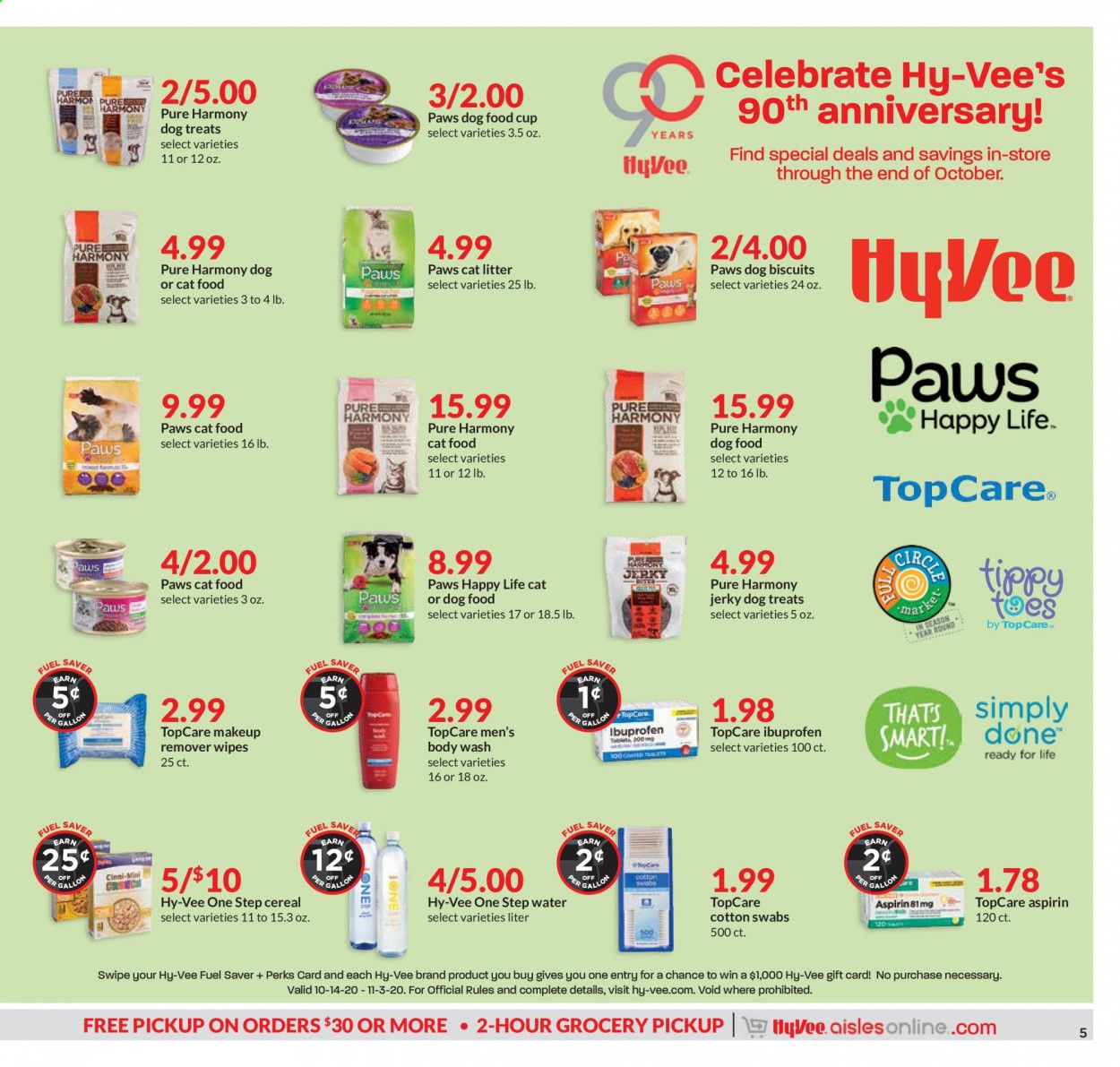 Hy-Vee (IA, IL, KS, MN, MO, NE, SD, WI) Weekly Ad Flyer October 28 to November 3