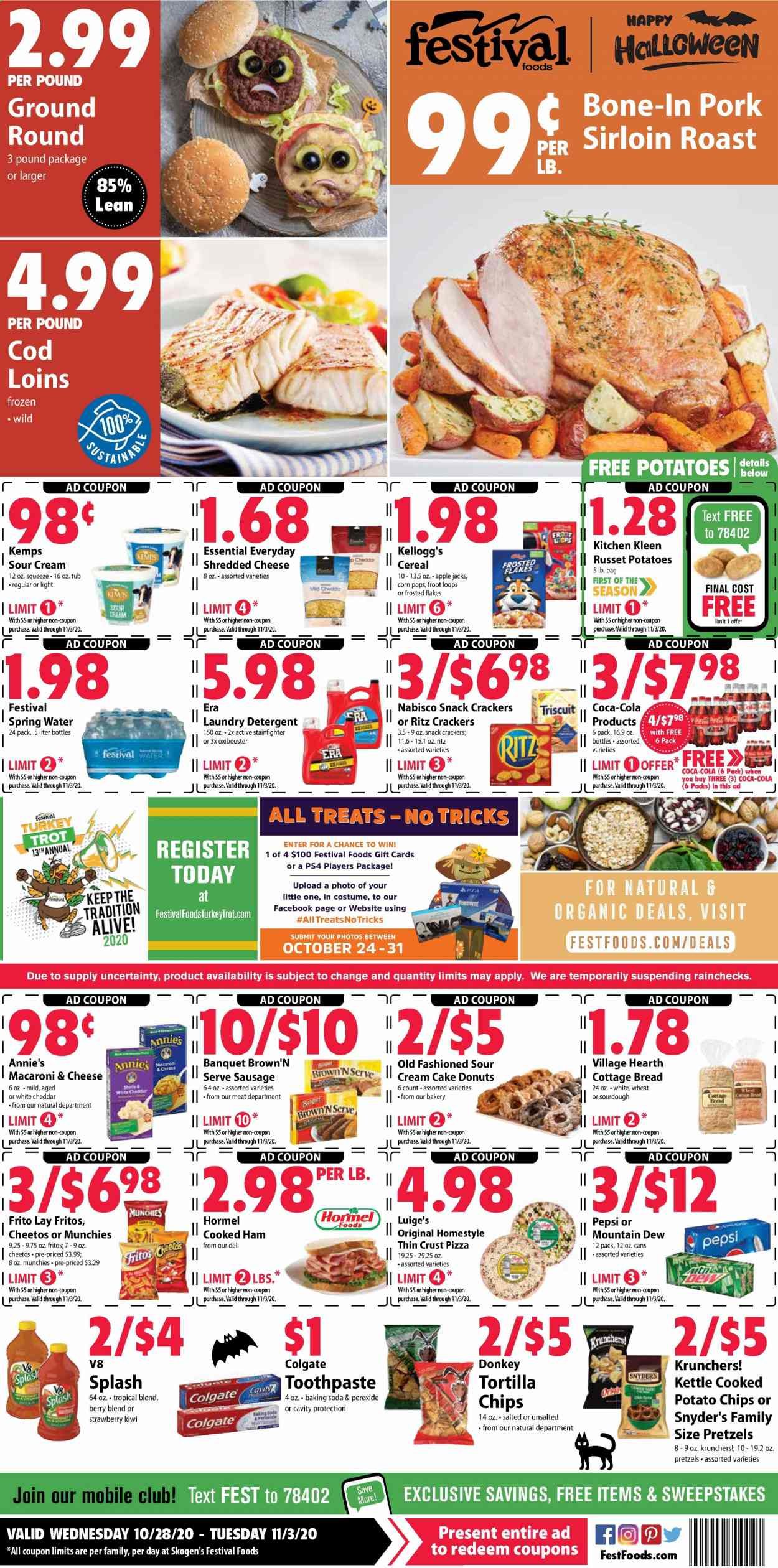 Festival Foods Weekly Ad Flyer October 28 to November 3