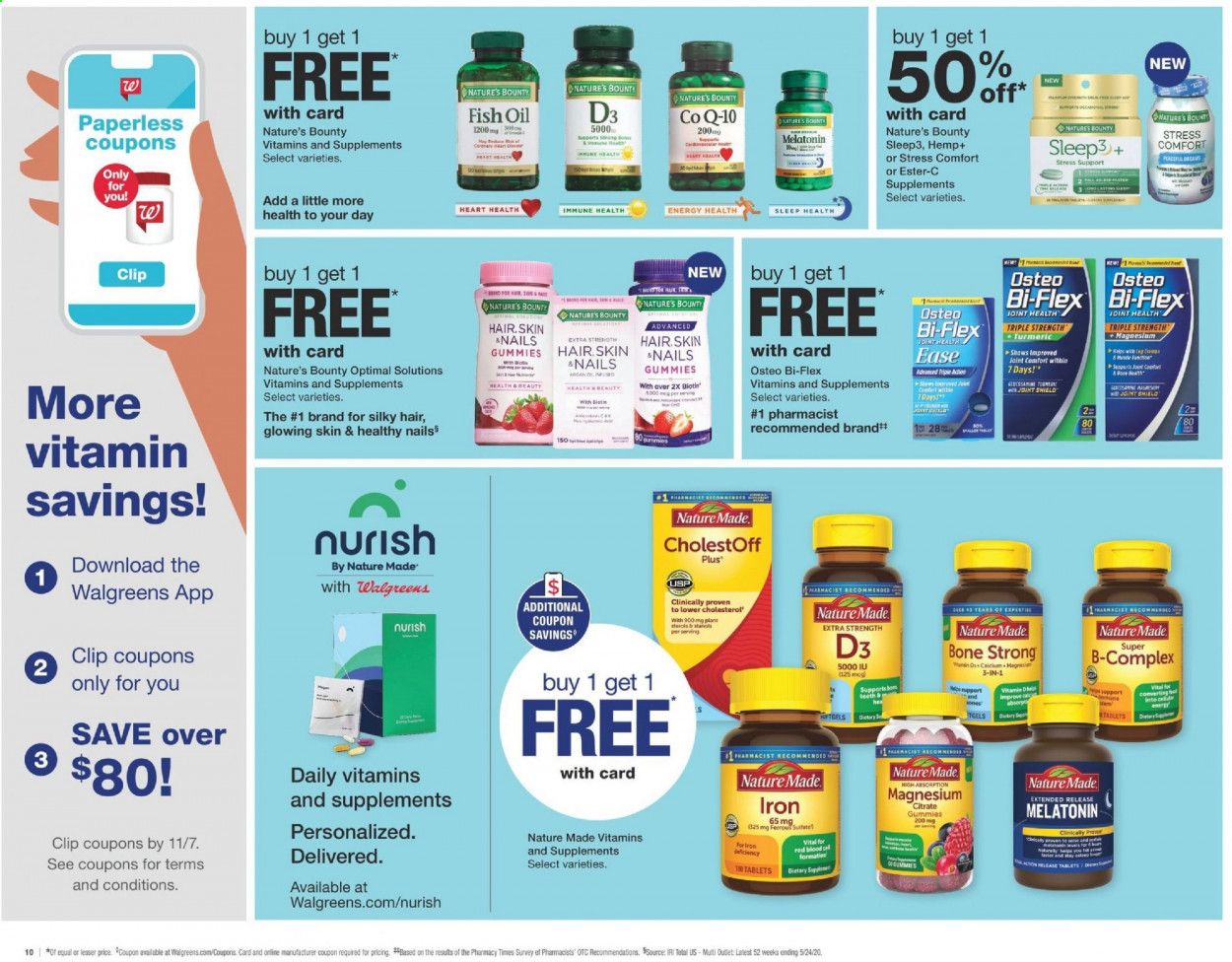 Walgreens Weekly Ad Flyer November 1 to November 7