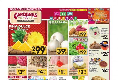 Cardenas (CA, NV) Weekly Ad Flyer October 28 to November 3
