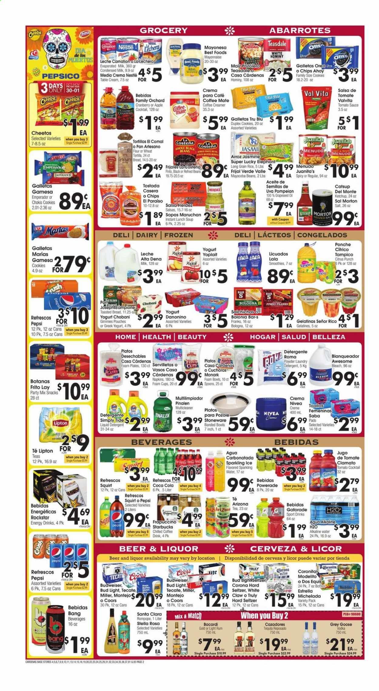 Cardenas (CA, NV) Weekly Ad Flyer October 28 to November 3
