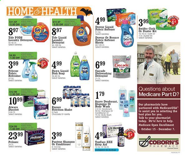 Coborn's (MN, SD) Weekly Ad Flyer October 28 to November 1