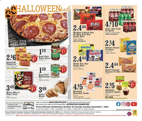 Coborn's (MN, SD) Weekly Ad Flyer October 28 to November 1