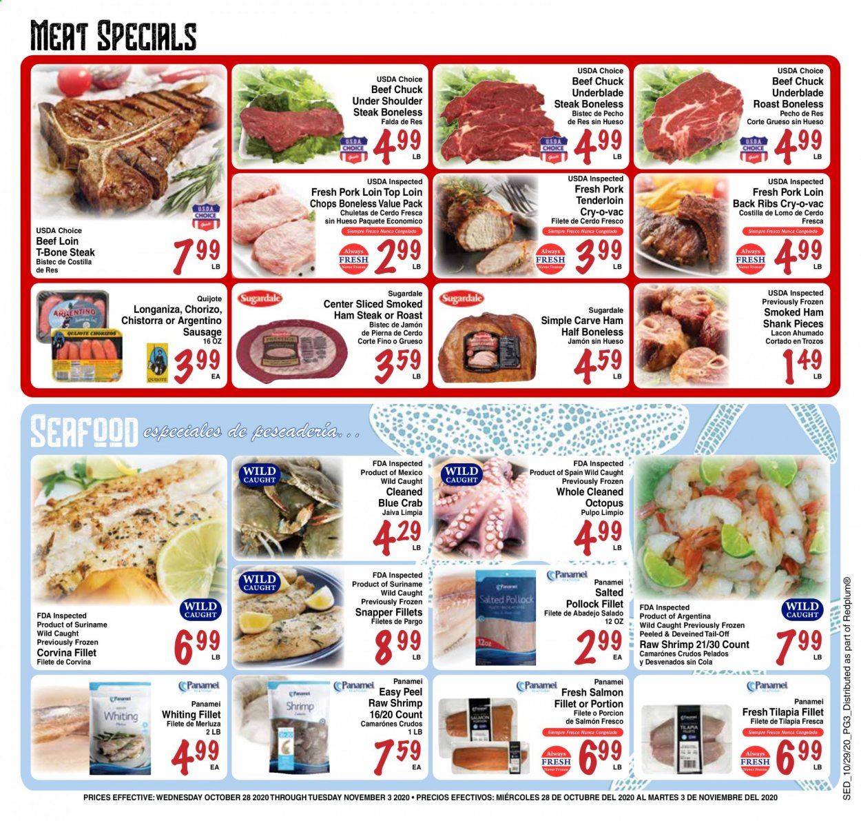 Sedano's (FL) Weekly Ad Flyer October 28 to November 3