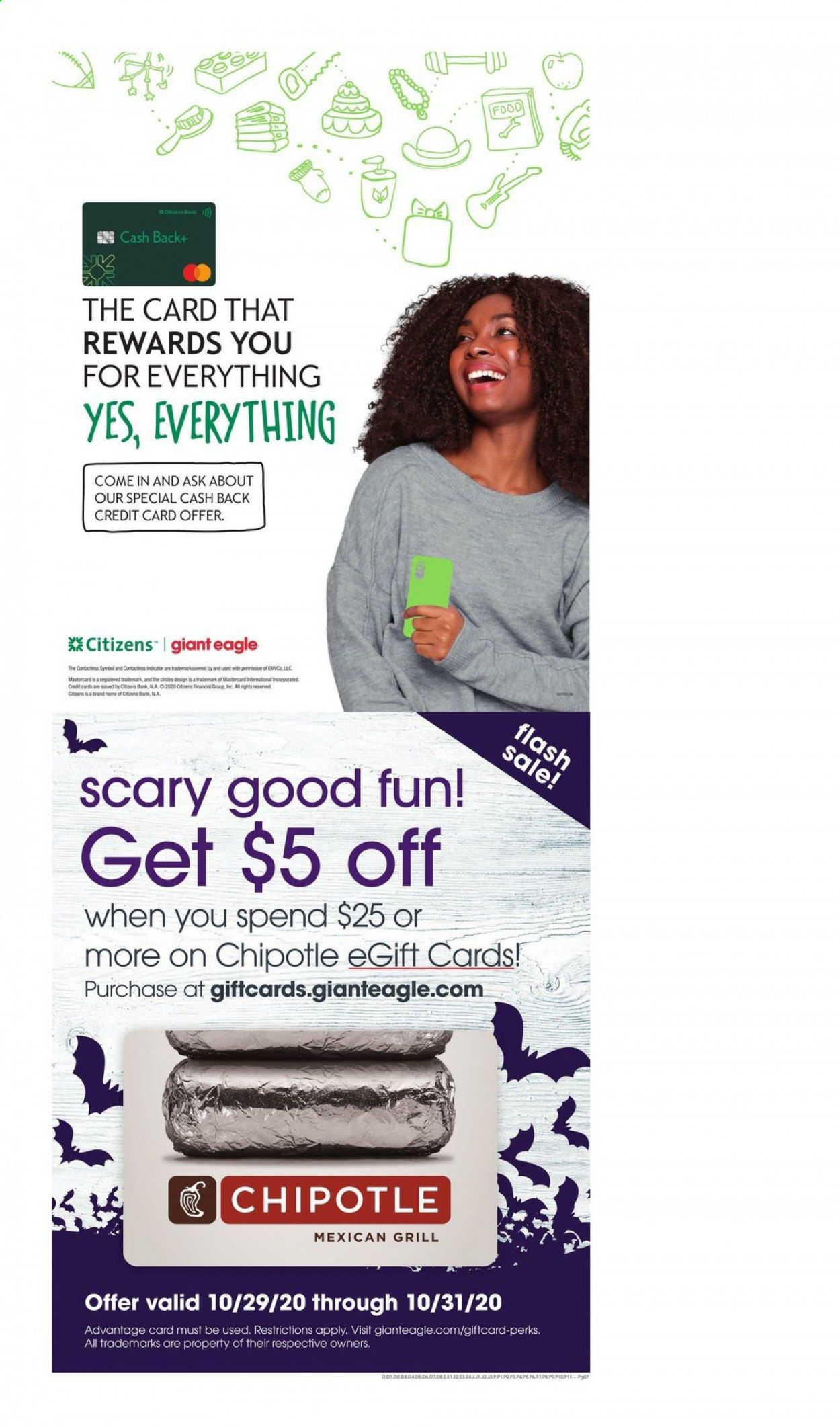 Giant Eagle (IN, MD, OH, PA, WV) Weekly Ad Flyer October 29 to November 4