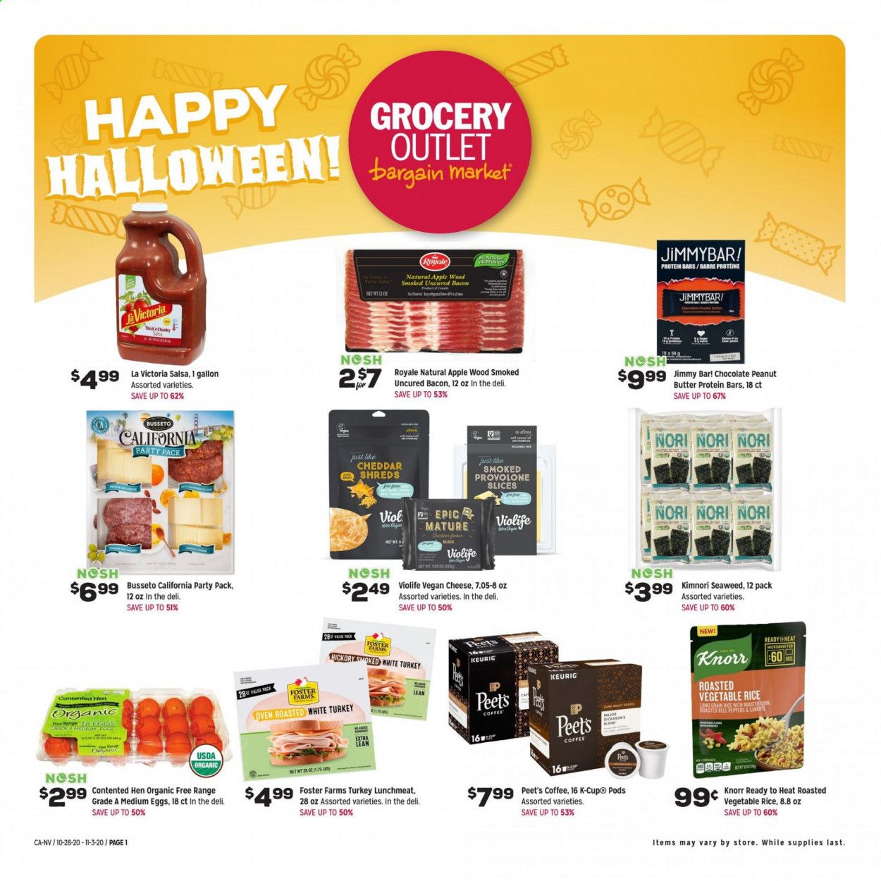 Grocery Outlet Weekly Ad Flyer October 28 to November 3