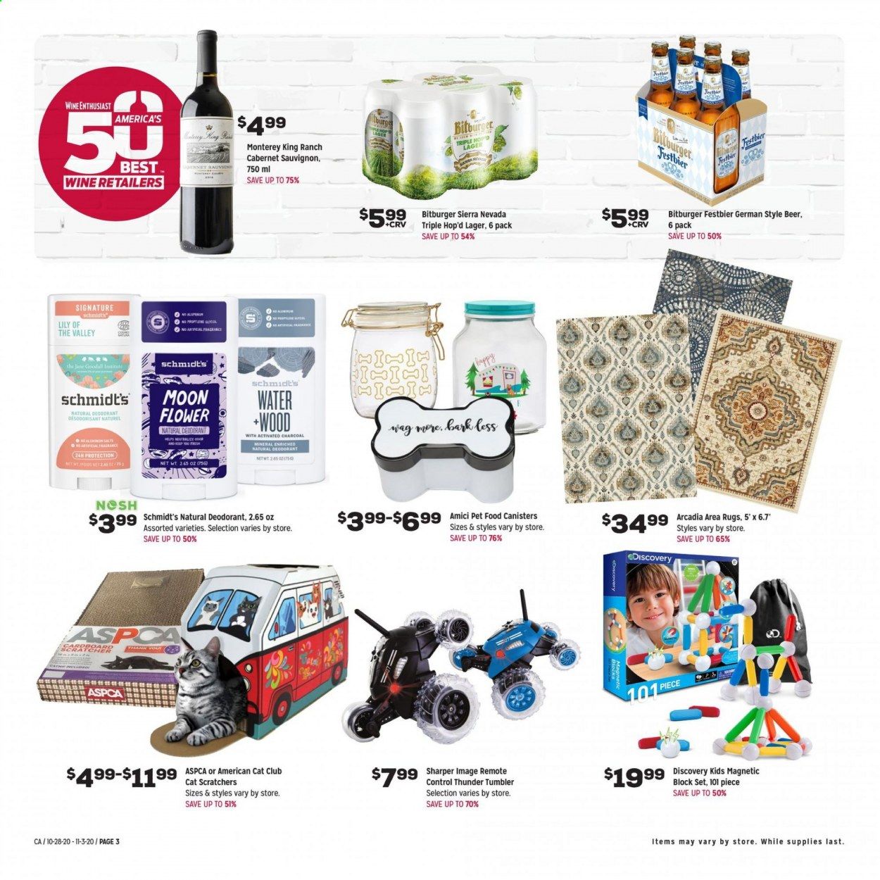 Grocery Outlet Weekly Ad Flyer October 28 to November 3
