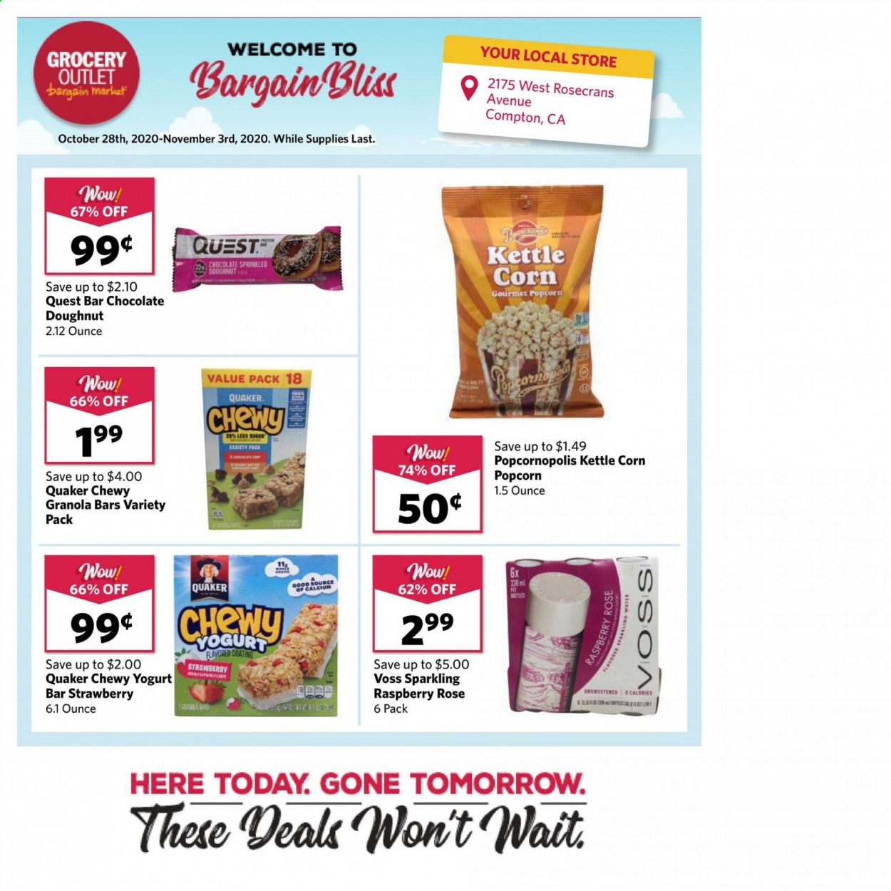 Grocery Outlet Weekly Ad Flyer October 28 to November 3
