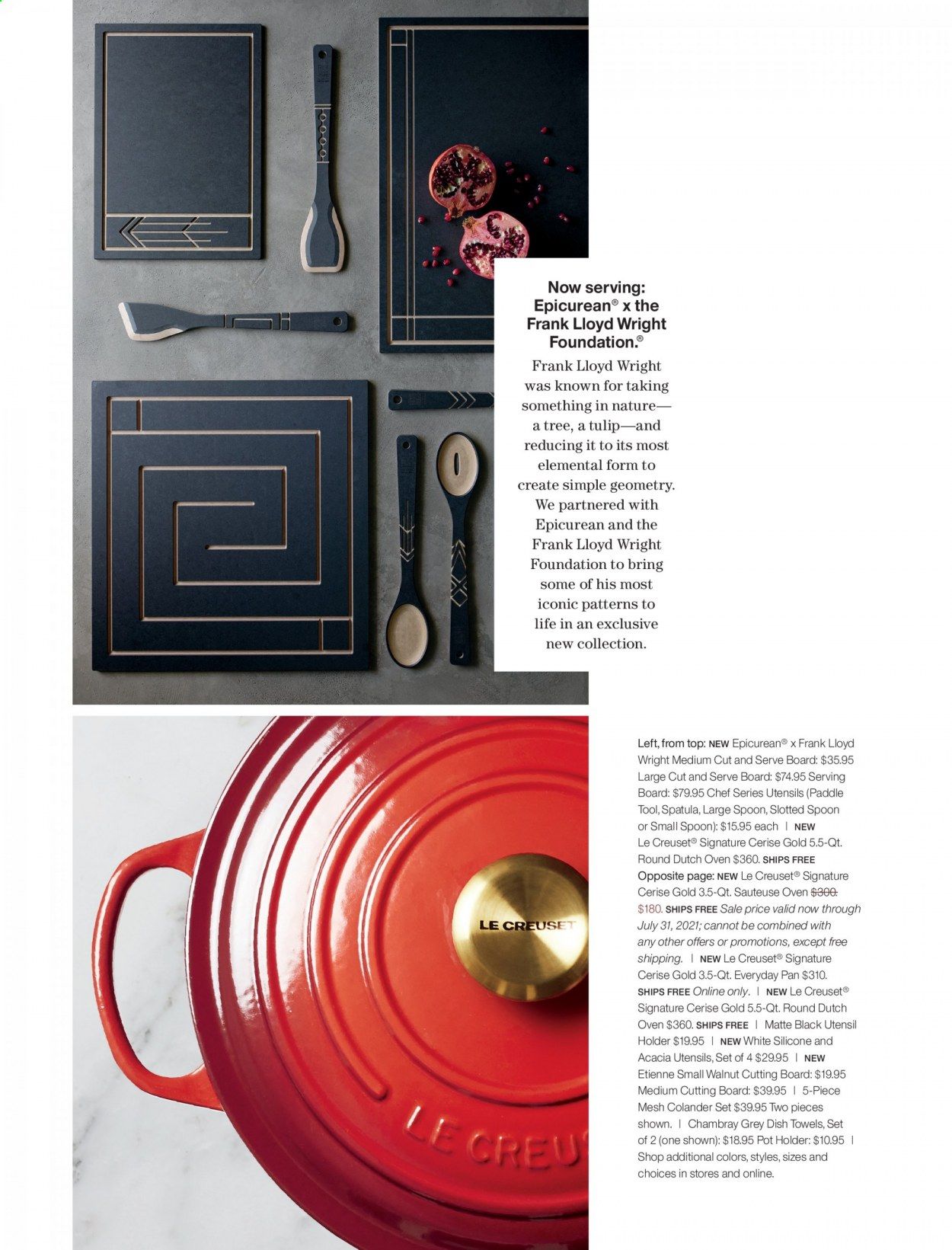 Crate & Barrel Weekly Ad Flyer October 28 to November 4