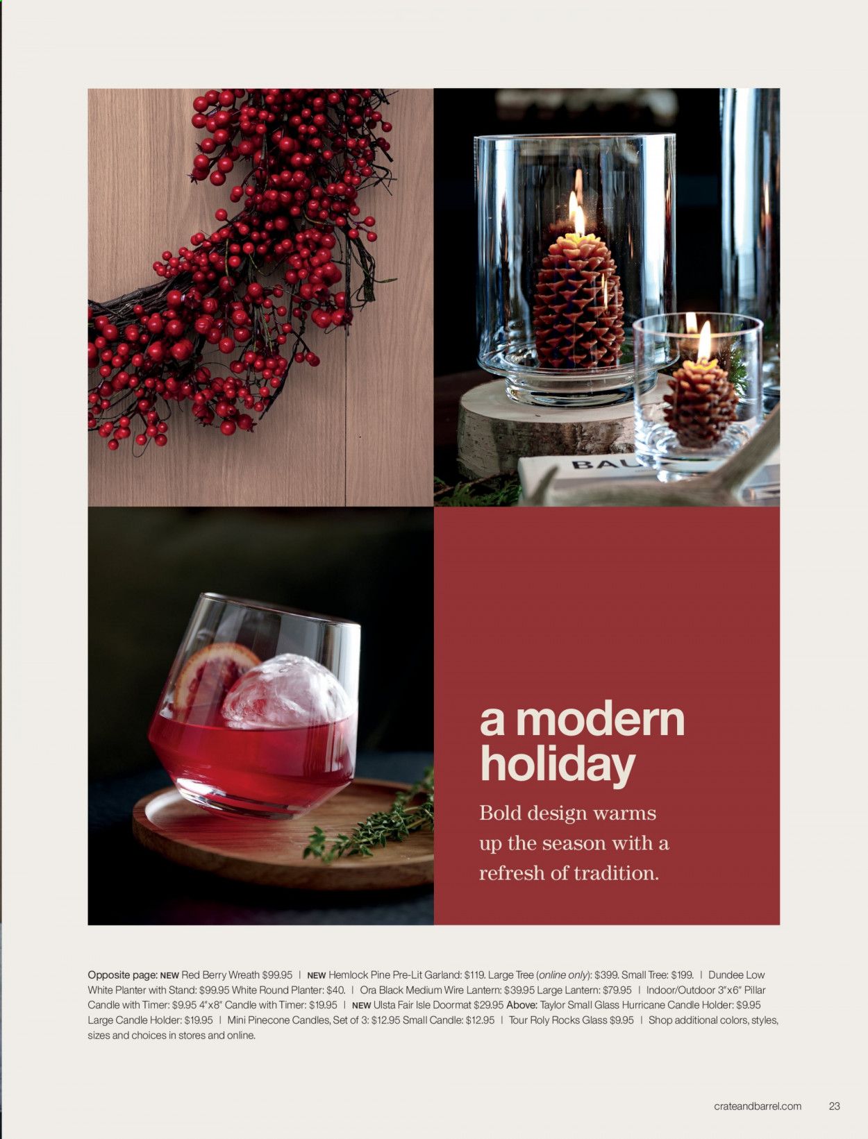 Crate & Barrel Weekly Ad Flyer October 28 to November 4