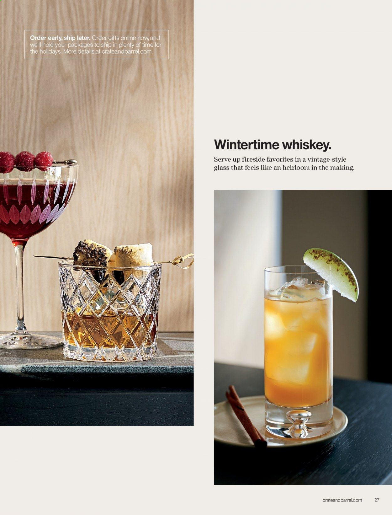 Crate & Barrel Weekly Ad Flyer October 28 to November 4