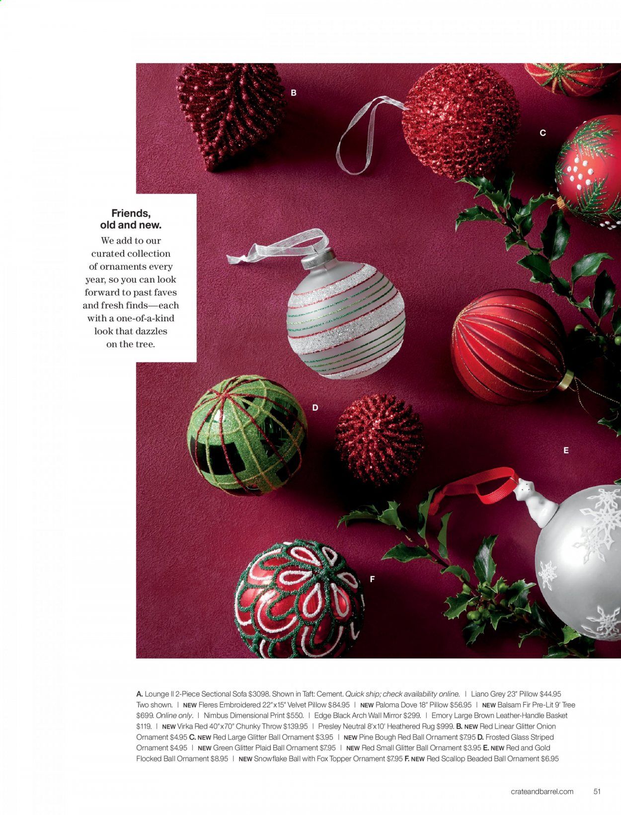 Crate & Barrel Weekly Ad Flyer October 28 to November 4