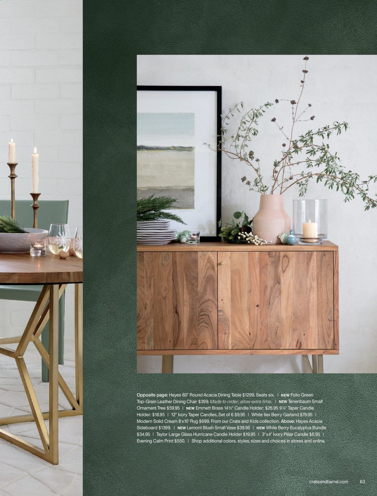 Crate & Barrel Weekly Ad Flyer October 28 to November 4