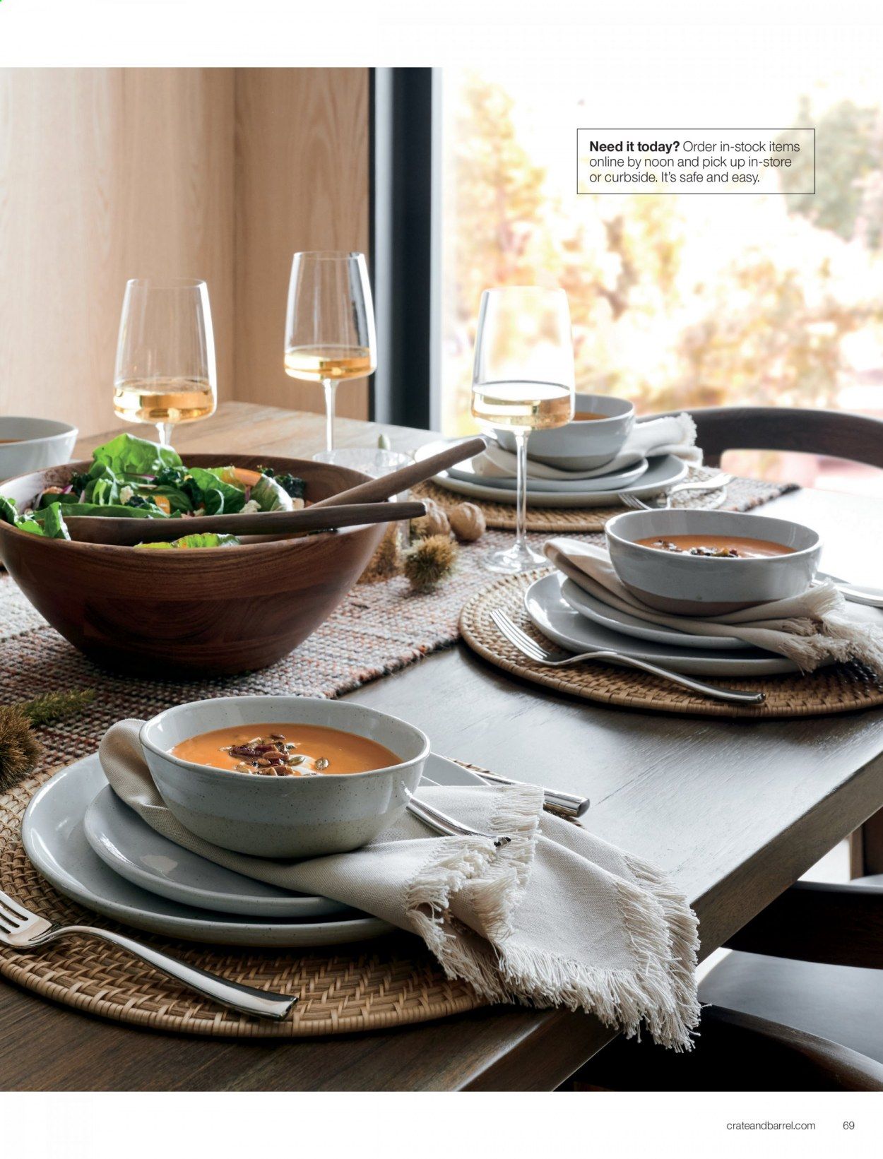 Crate & Barrel Weekly Ad Flyer October 28 to November 4