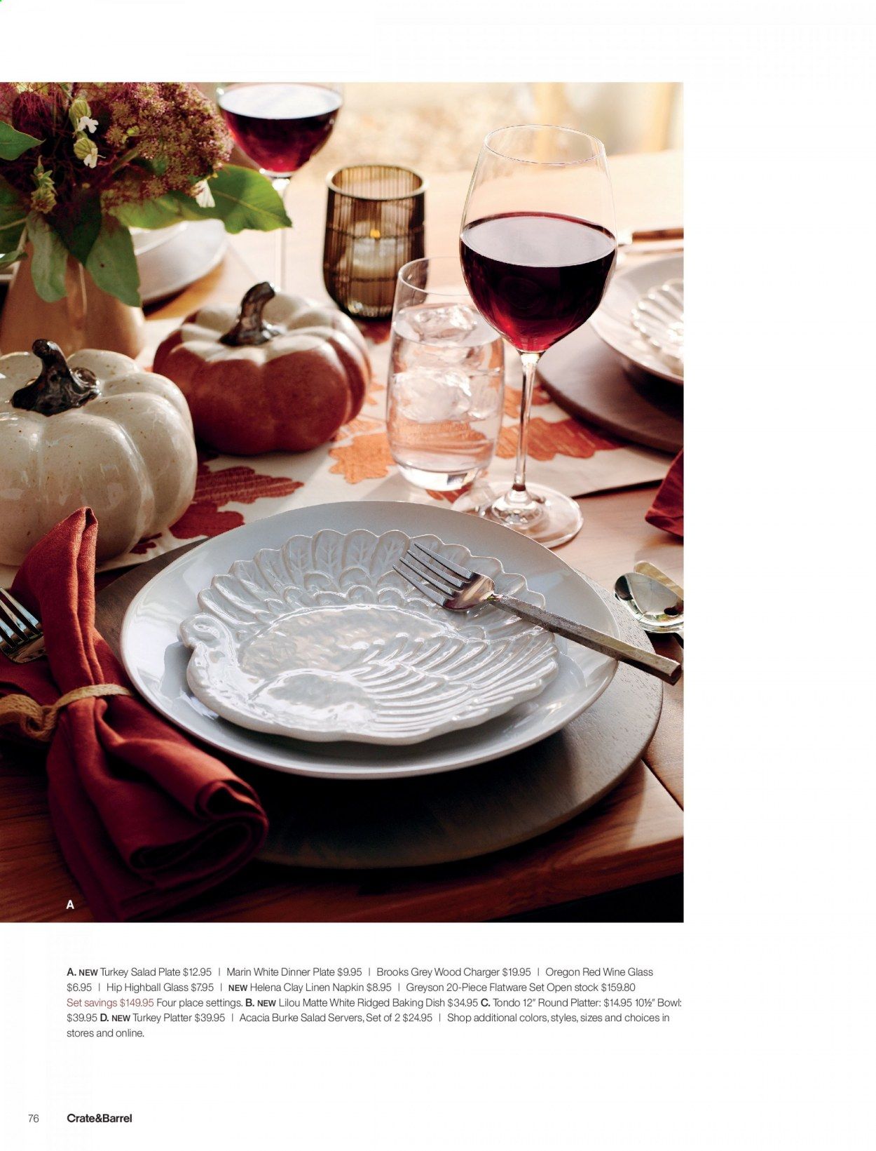 Crate & Barrel Weekly Ad Flyer October 28 to November 4