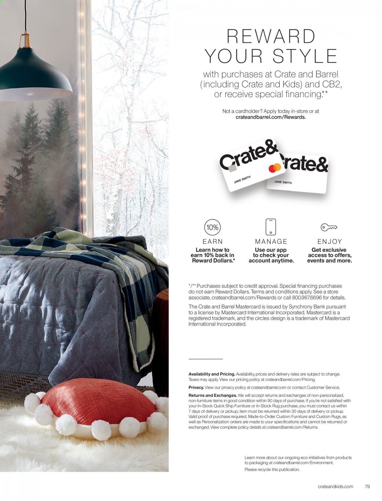 Crate & Barrel Weekly Ad Flyer October 28 to November 4