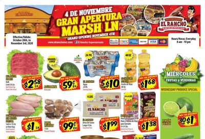 El Rancho (TX) Weekly Ad Flyer October 28 to November 3