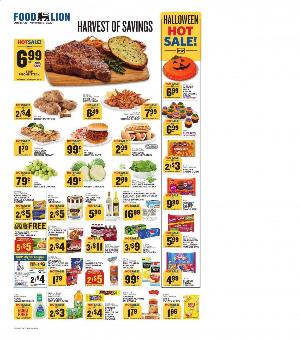 Food Lion (VA) Weekly Ad Flyer October 28 to November 3