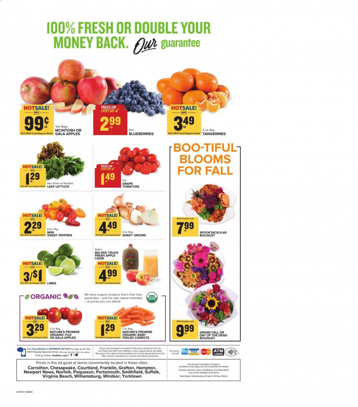 Food Lion (VA) Weekly Ad Flyer October 28 to November 3
