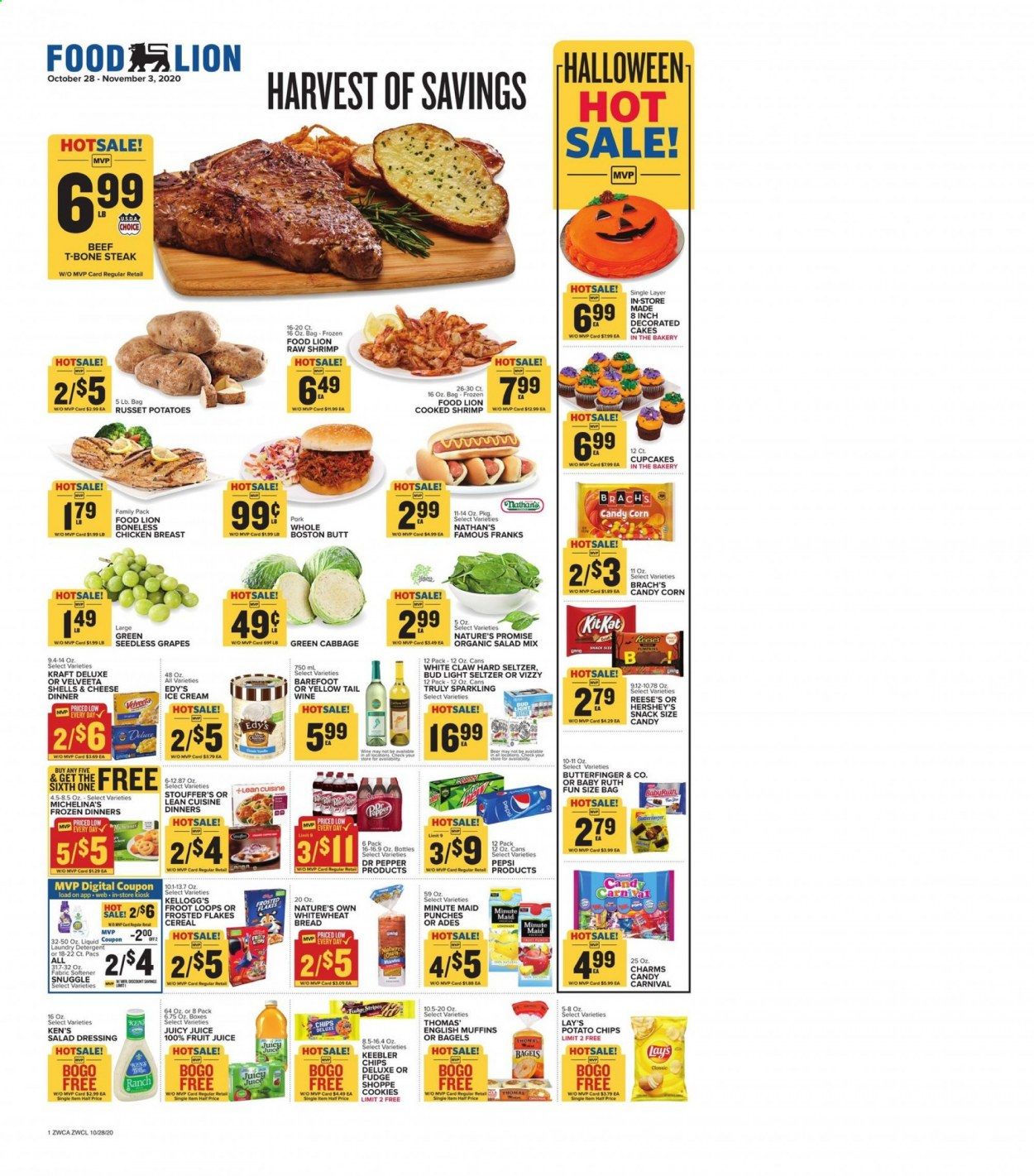 Food Lion (WV) Weekly Ad Flyer October 28 to November 3